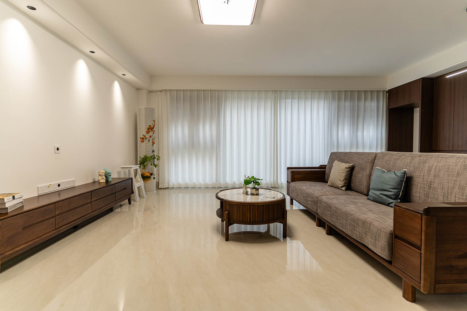 株洲家博整装建发央著142㎡新中式风格装修赏析