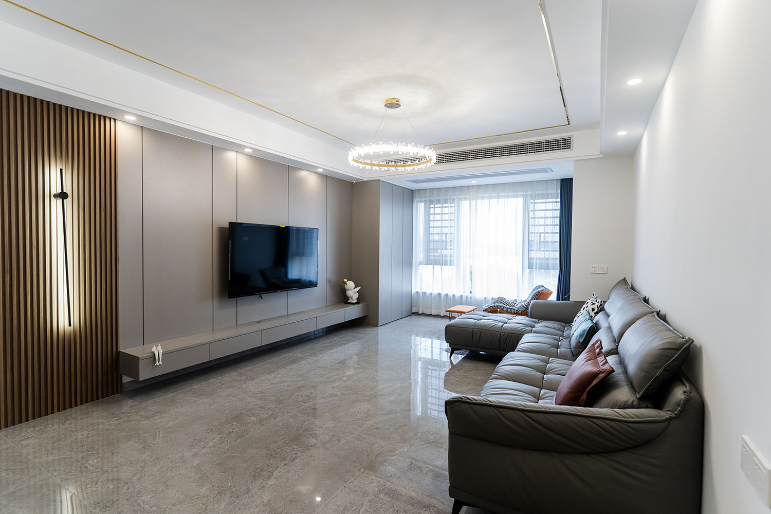 株洲家博整装东鼎紫园110㎡现代风格装修赏析