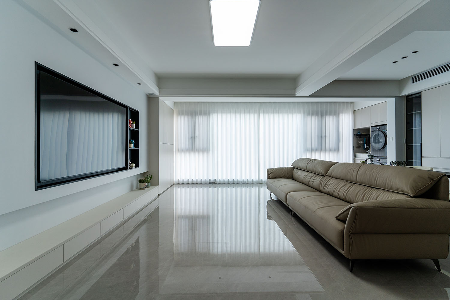 株洲家博整装中海誉园130㎡ 现代风格装修赏析