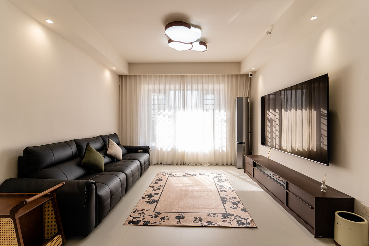 株洲家博整装翡翠公园138㎡ 中古风格装修赏析