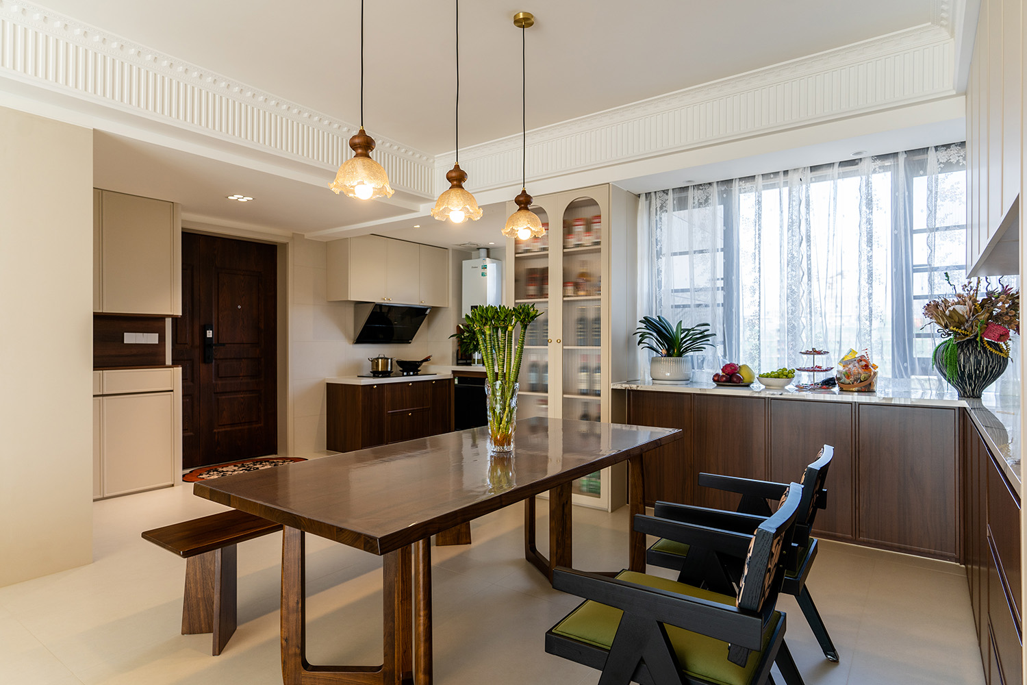 株洲家博整装中海誉园140㎡ 中古风格装修赏析